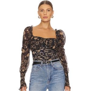 NWT Free People Brunch Date Bodysuit in Black
Combo